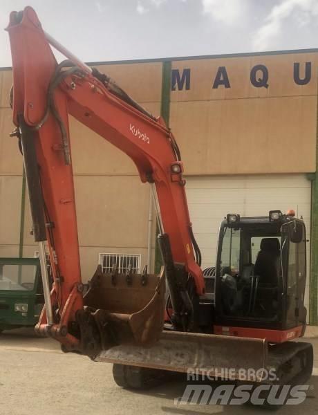 Kubota KX080-4 Midikoparki  7t - 12t