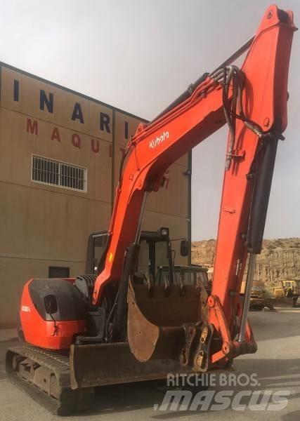 Kubota KX080-4 Midikoparki  7t - 12t