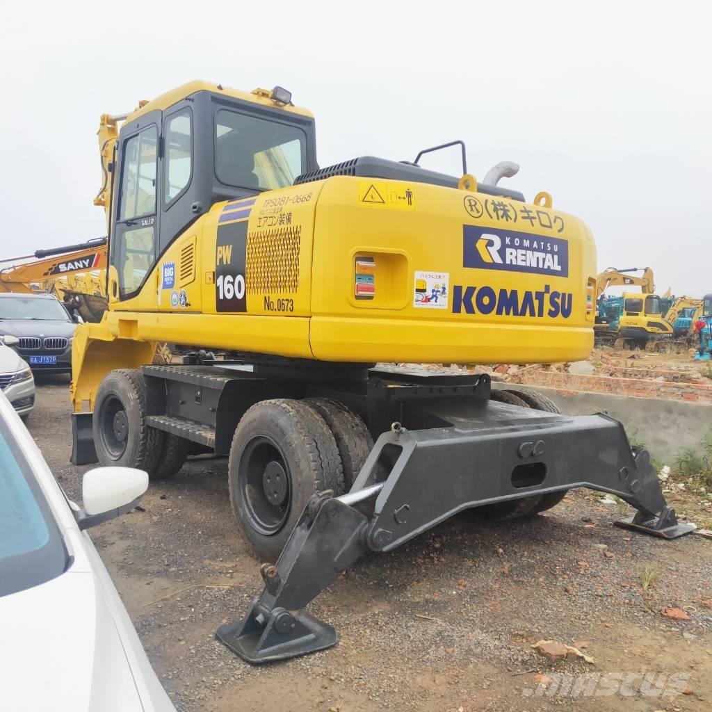 Komatsu PW160W-7 Koparki kołowe