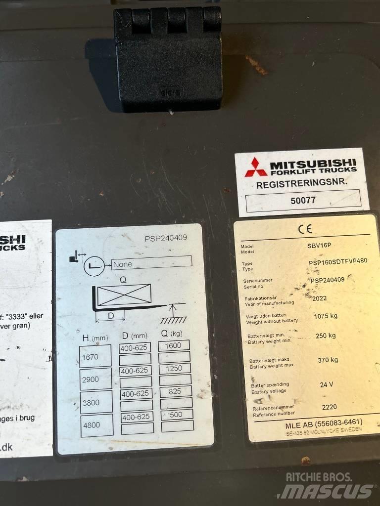 Mitsubishi SBV 16 P Samojezdne maszyny do załadunku