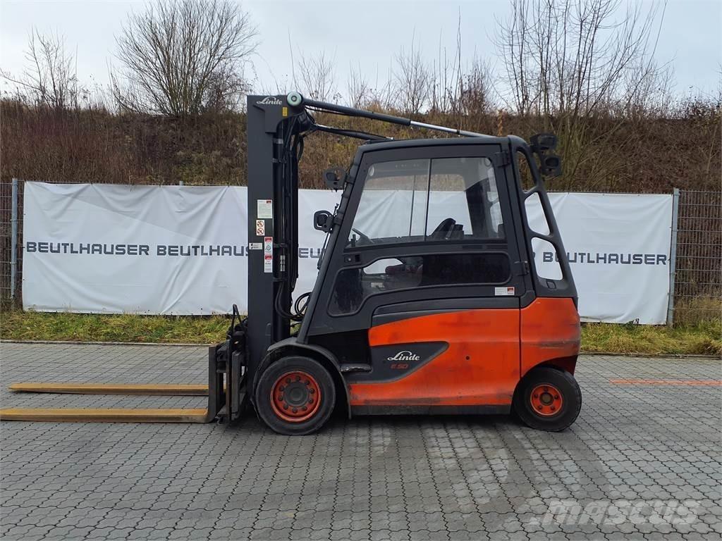 Linde E50HL Wózki elektryczne