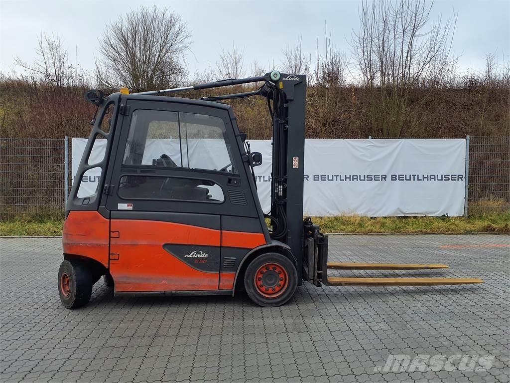 Linde E50HL Wózki elektryczne