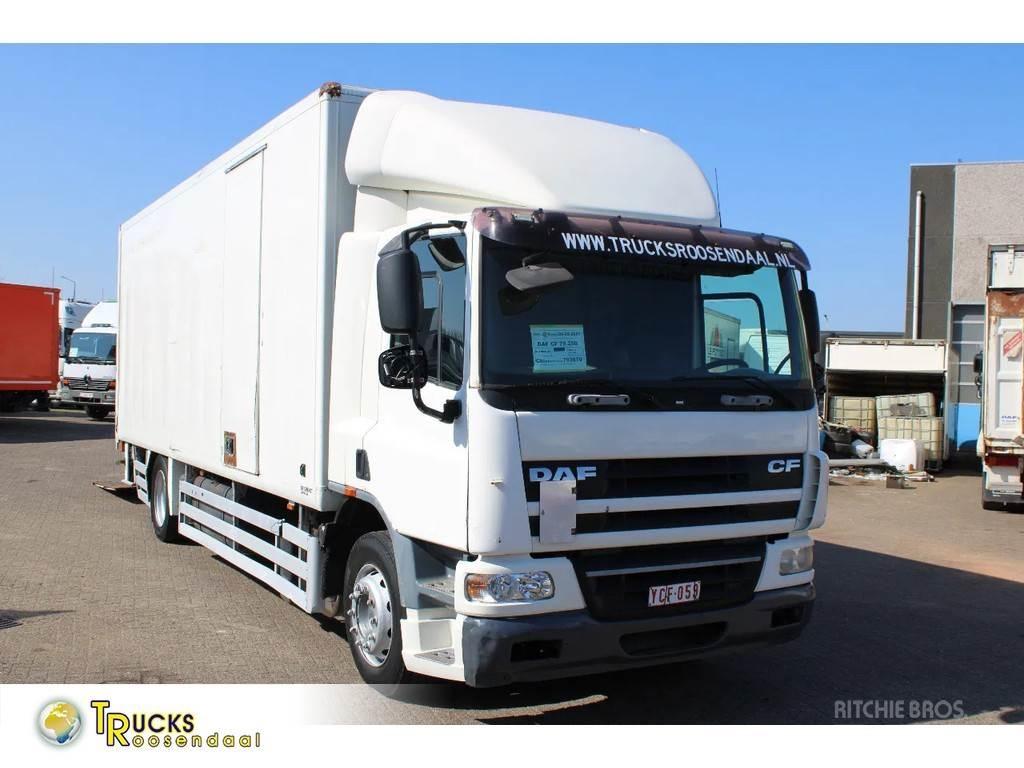 DAF CF 75.250 + LIFT Samochody ciężarowe ze skrzynią zamkniętą
