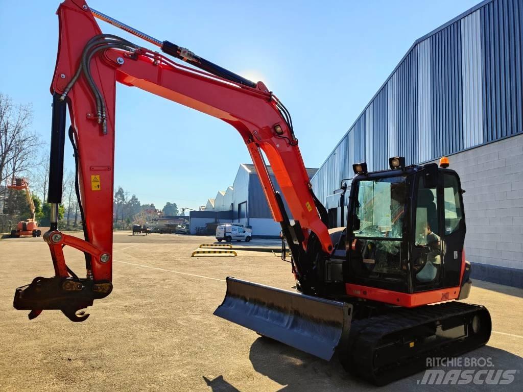 Kubota KX080-4a2 Midikoparki  7t - 12t