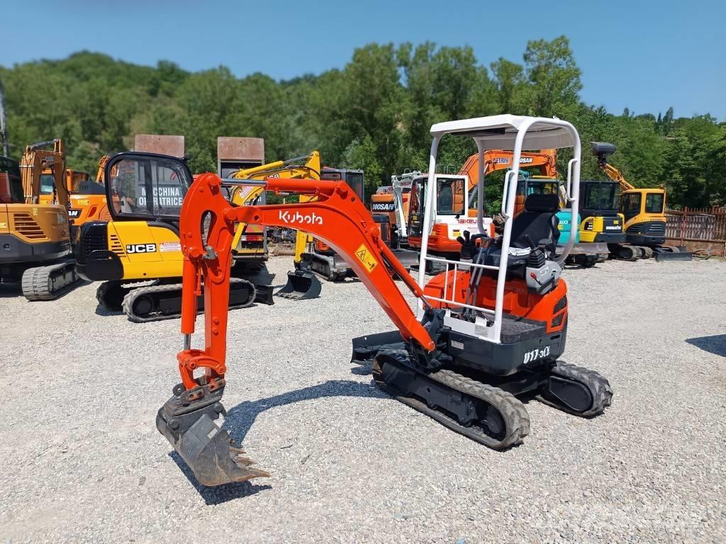 Kubota U 17-3A Minikoparki