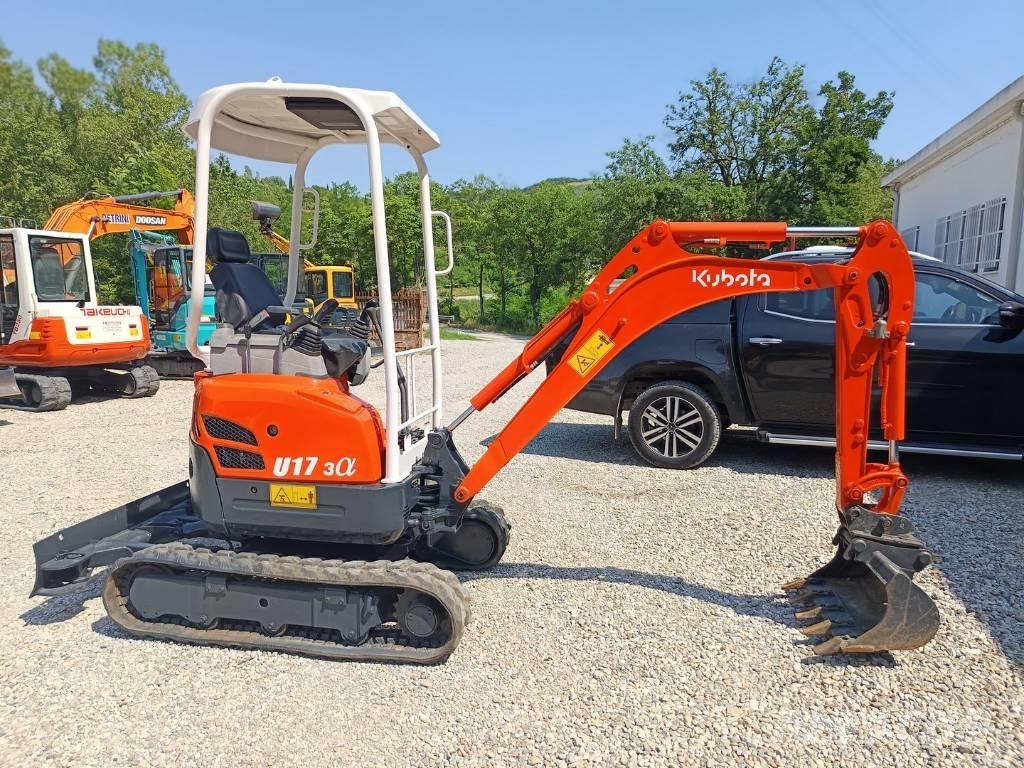 Kubota U 17-3A Minikoparki
