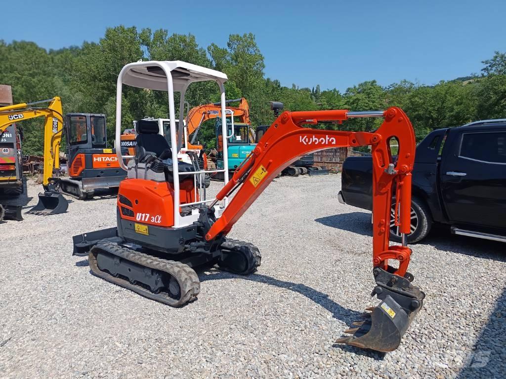 Kubota U 17-3A Minikoparki