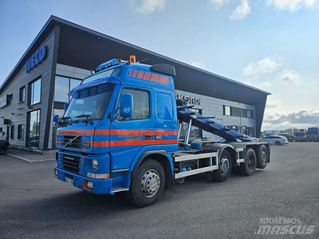 Volvo FM12 420 8x2 Ciężarówki z wymienną zabudową
