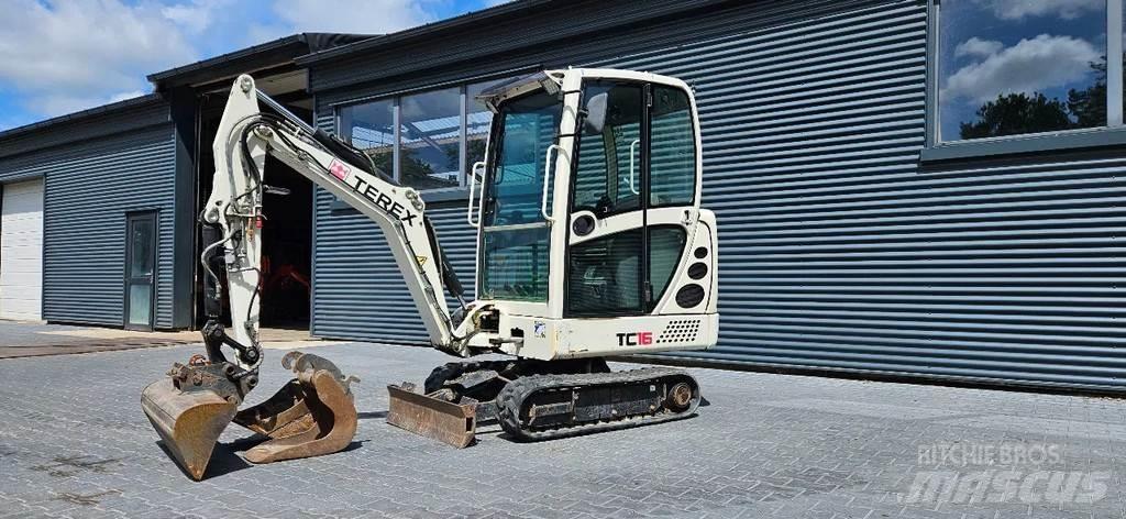Terex TC 16 Minikoparki
