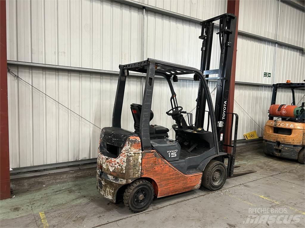 Toyota 02-8FDF15 Wózki Diesla