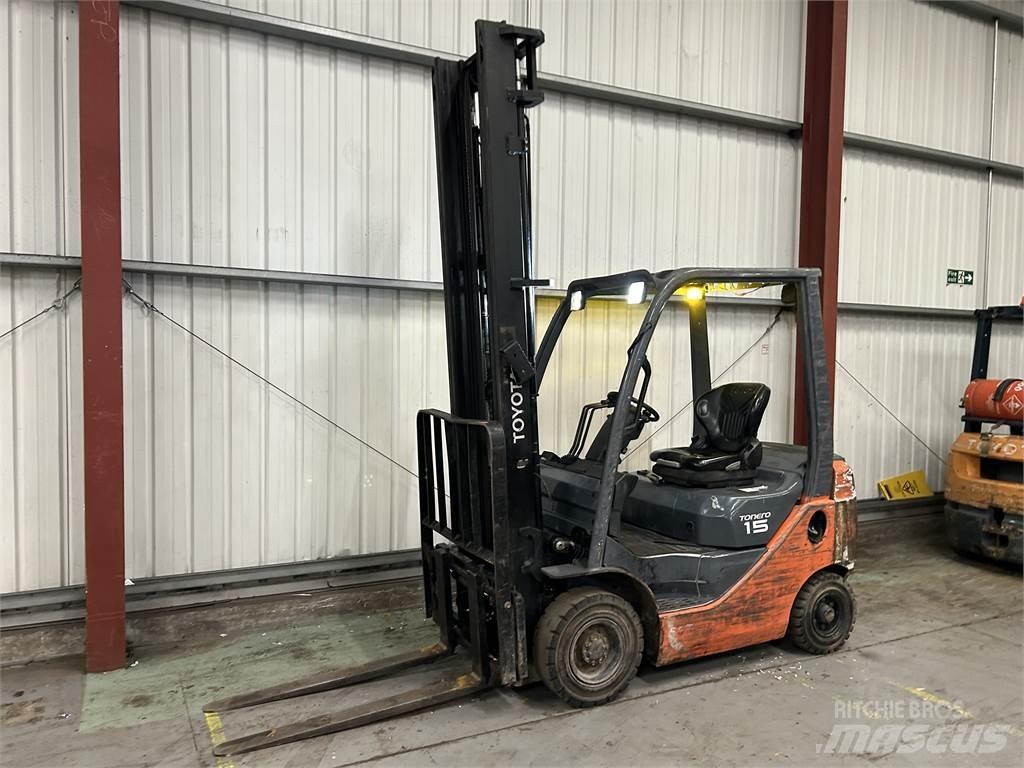 Toyota 02-8FDF15 Wózki Diesla