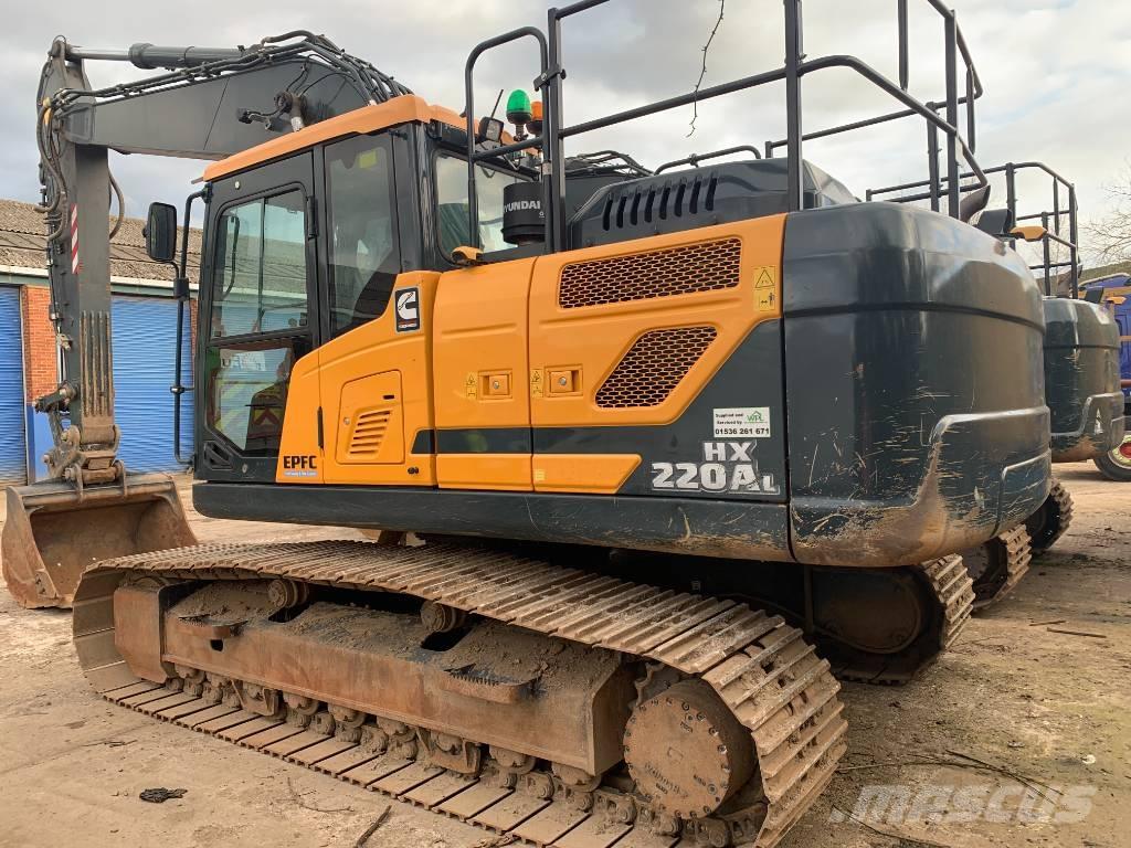 Hyundai HX220A L Koparki gąsienicowe