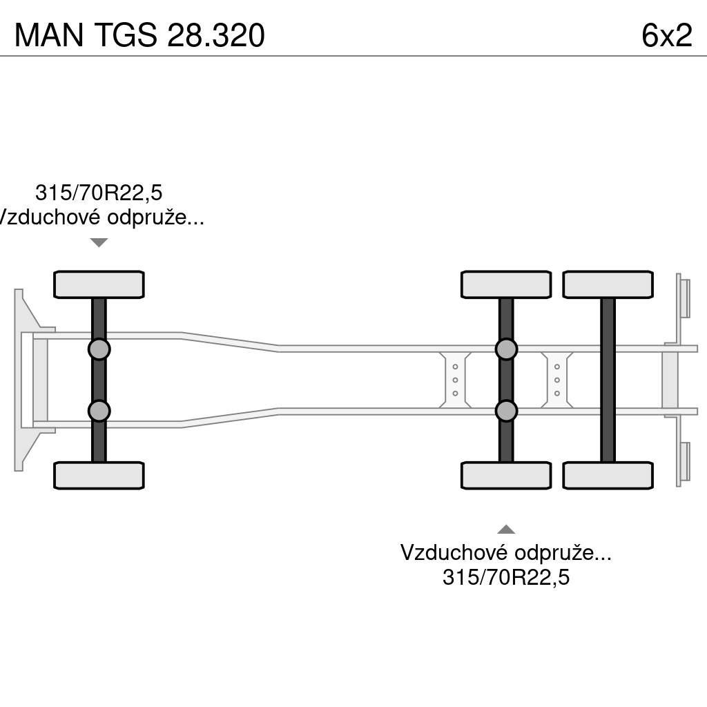MAN TGS 28.320 Śmieciarki