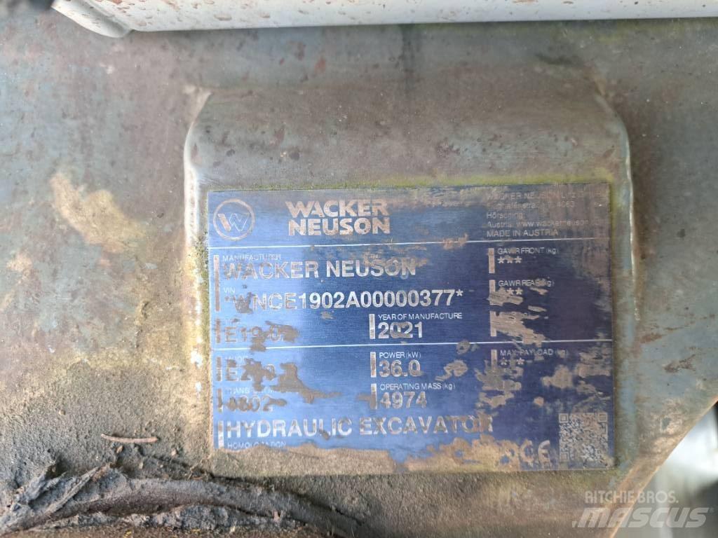 Wacker Neuson EZ50 Koparki gąsienicowe