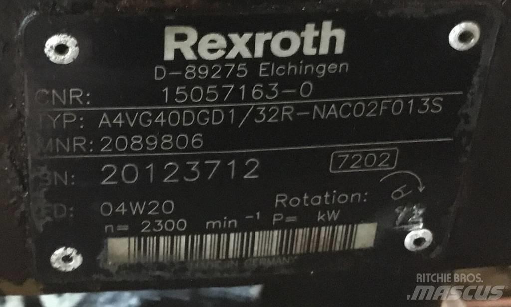 Rexroth A4VG40R Hydraulika