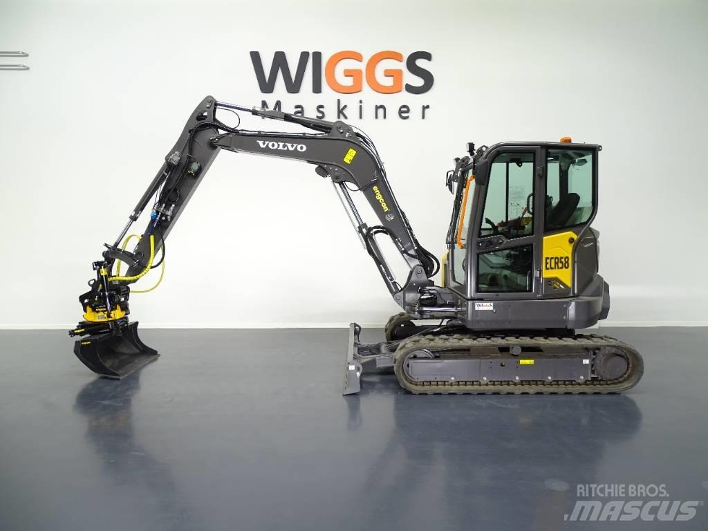 Volvo ECR58F Minikoparki