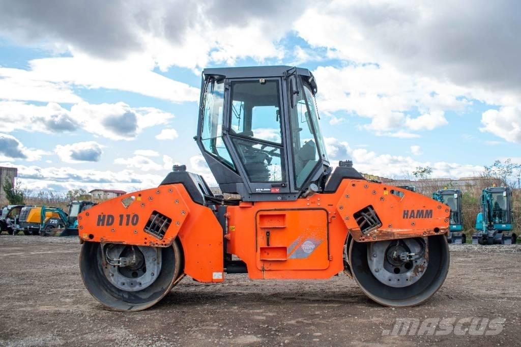Hamm HD 110 Walce dwubębnowe