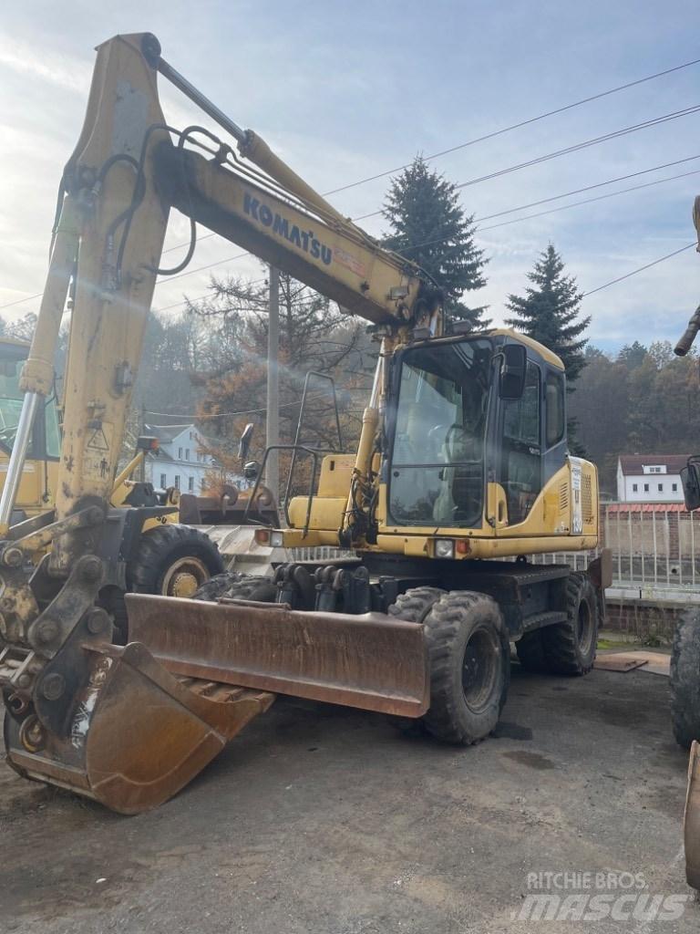 Komatsu PW 130-7K Koparki kołowe
