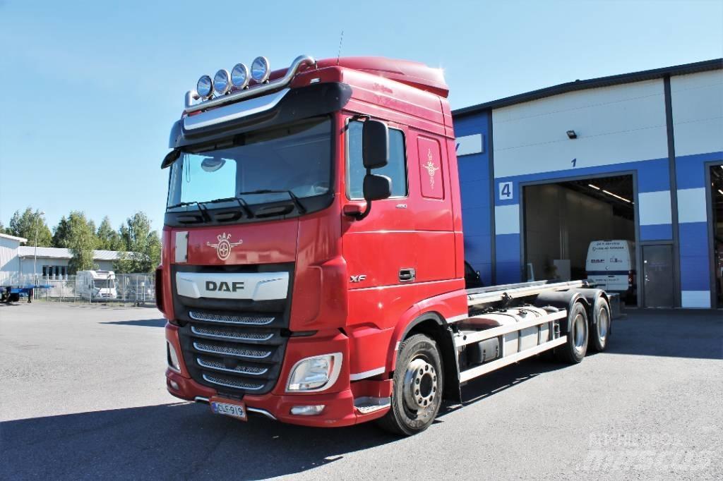 DAF XF 480 FAS 6x2 Kontenerowce / BDF