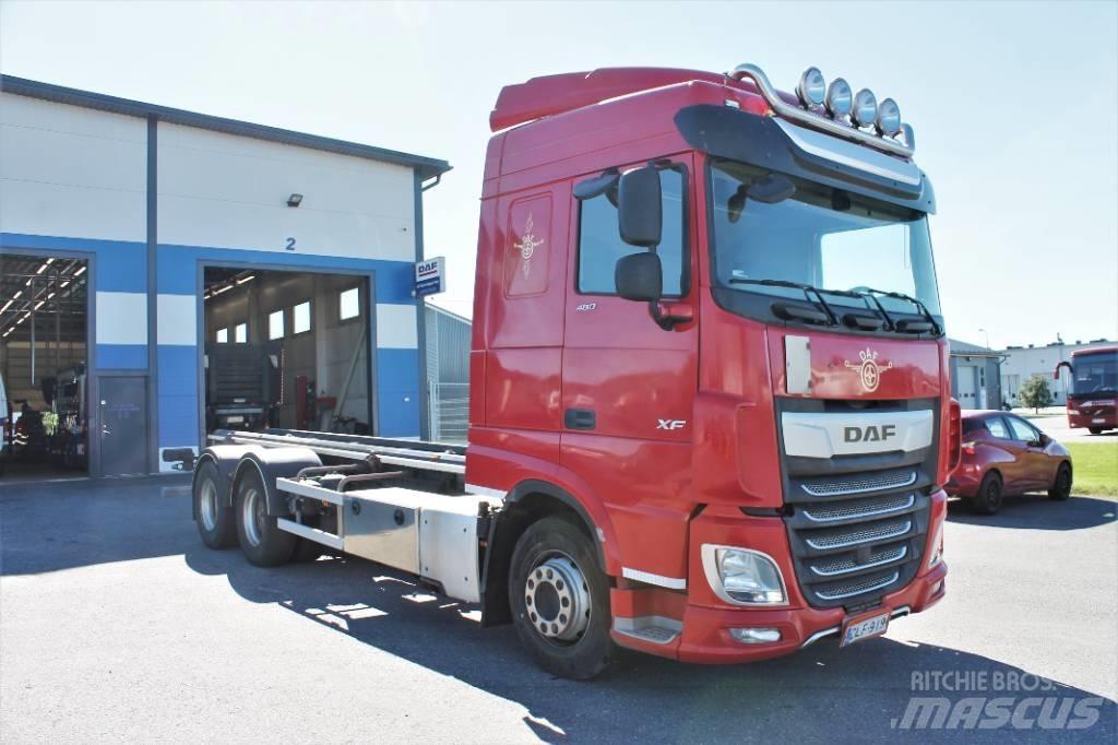 DAF XF 480 FAS 6x2 Kontenerowce / BDF