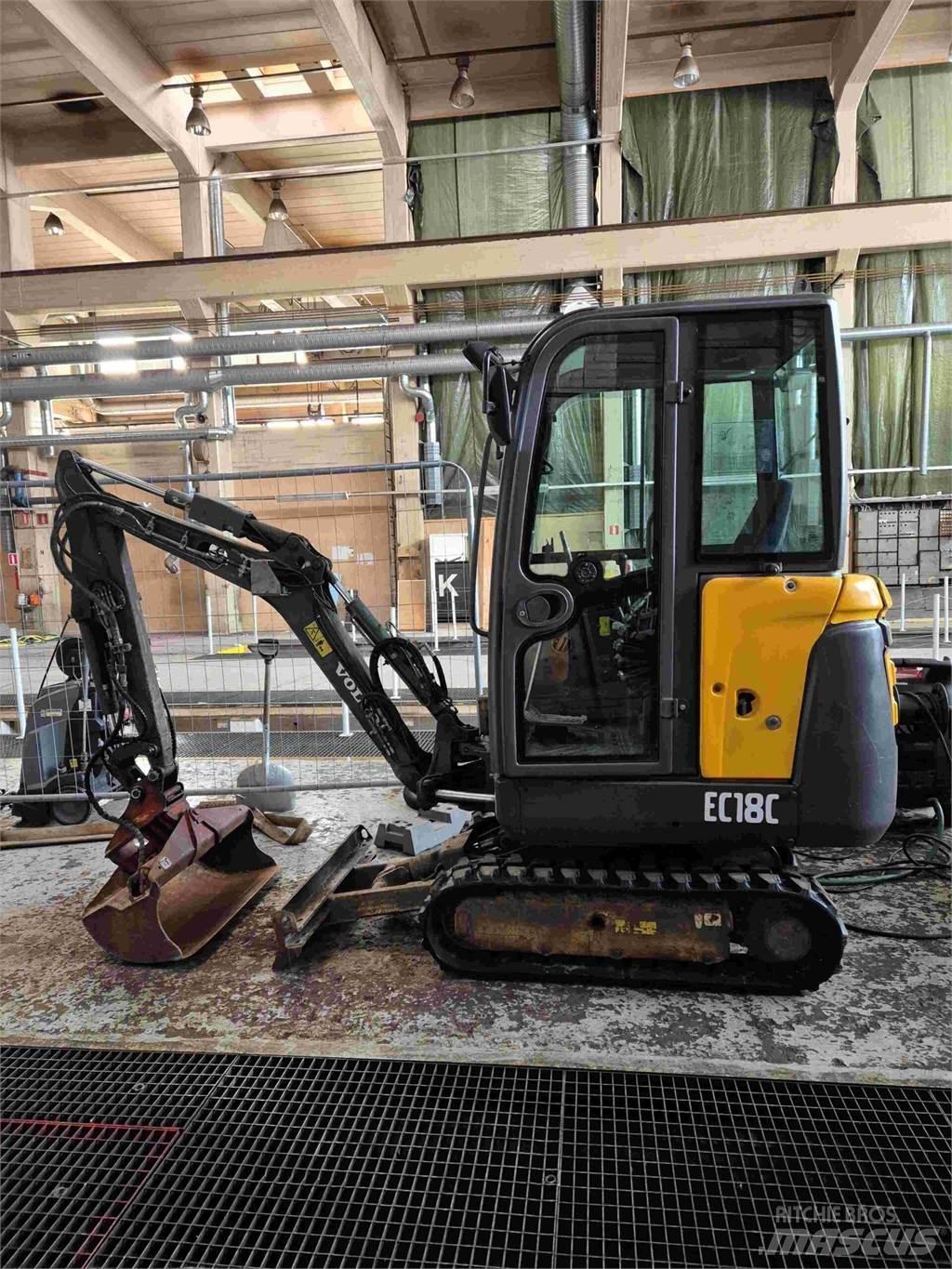 Volvo EC18C Minikoparki