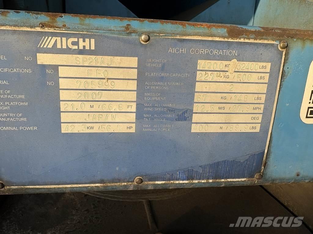 Aichi Sp21aj Podnośniki teleskopowe
