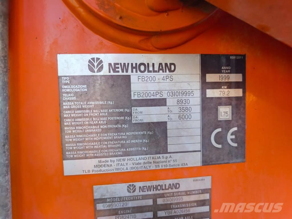 New Holland FB 200 Koparko-ładowarki