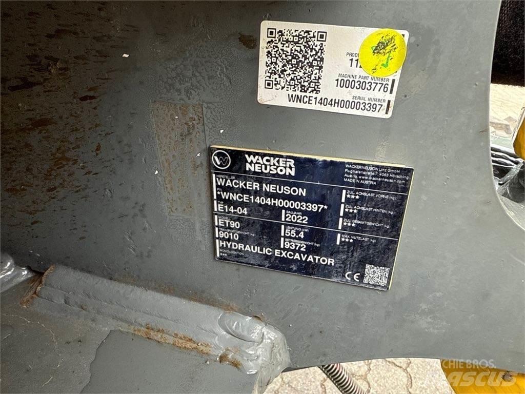 Wacker Neuson ET90 Koparki gąsienicowe
