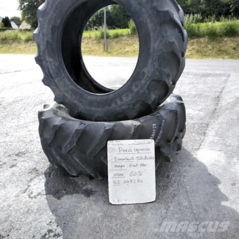 Goodyear 580/70R38 Opony, koła i felgi