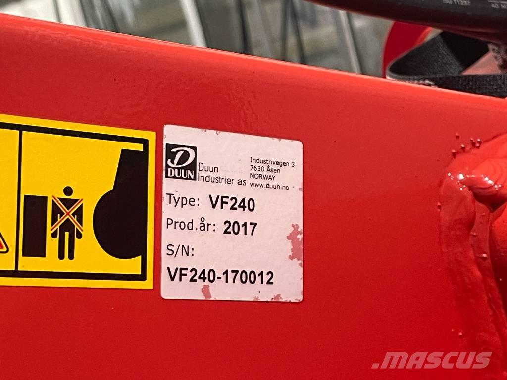 Duun VF 240 Pługi wirnikowe