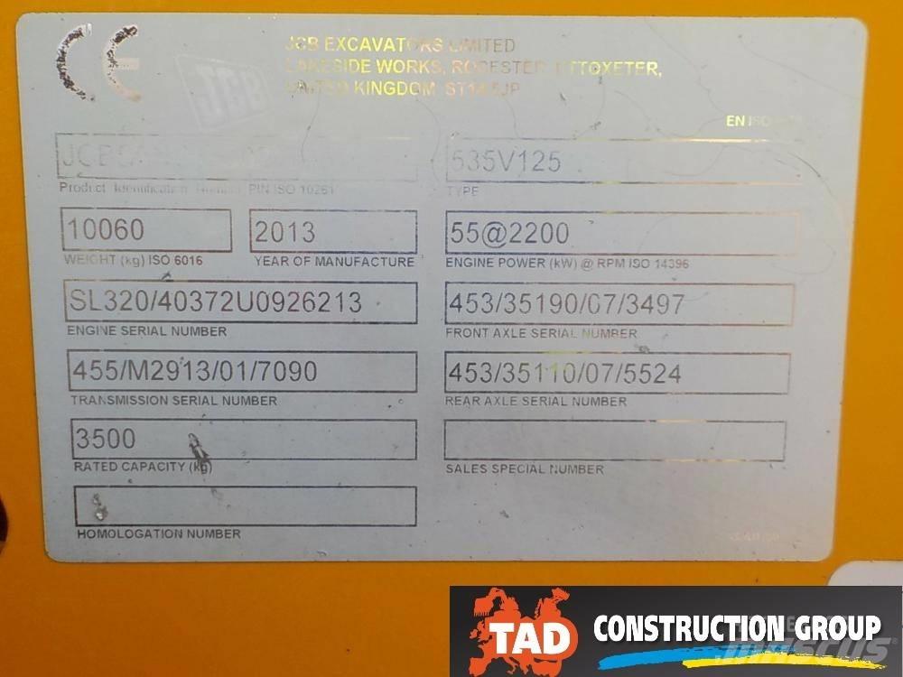 JCB 535-125 Ładowarki teleskopowe