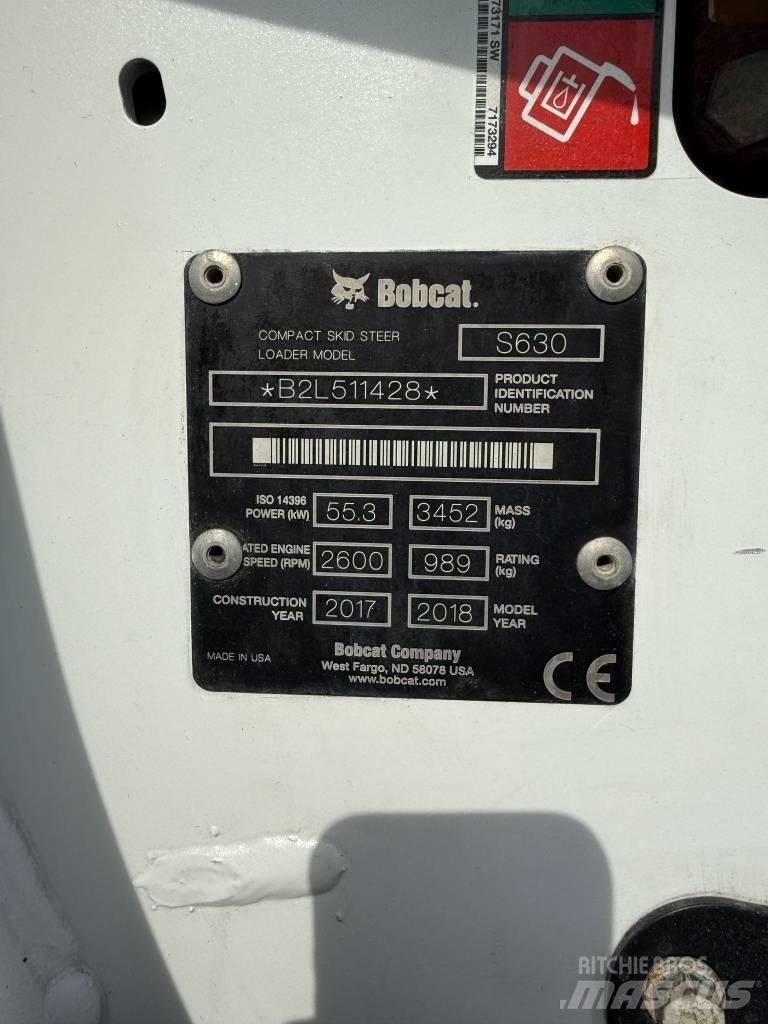 Bobcat S 630 Ładowarki burtowe