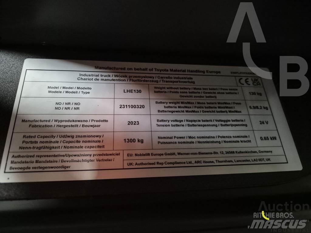 Toyota LHE130 Wózki wózki kompletacyjne średnio wysoko unoszące