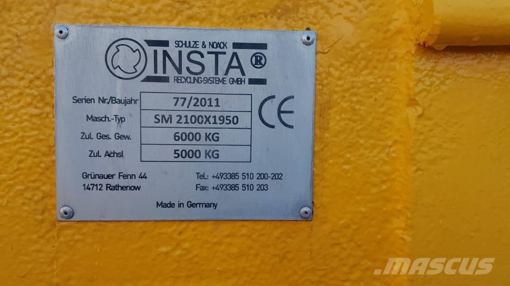 Insta SM 2100x1950 Przesiewacze mobilne