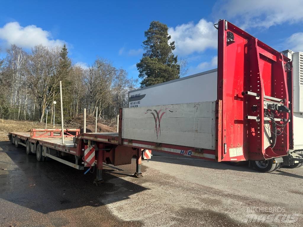 HRD Jumbotrailer Platformy / Naczepy z otwieranymi burtami