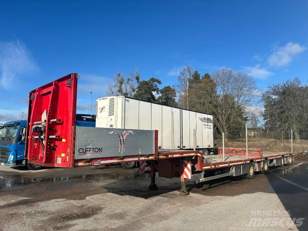 HRD Jumbotrailer Platformy / Naczepy z otwieranymi burtami