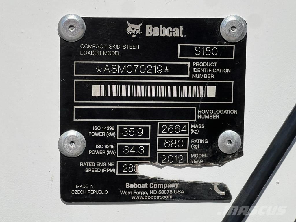 Bobcat S 150 Ładowarki burtowe