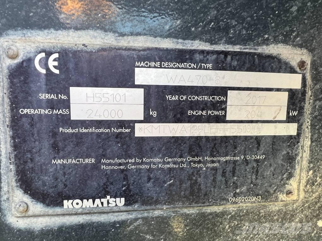 Komatsu WA 470-8 Ładowarki kołowe