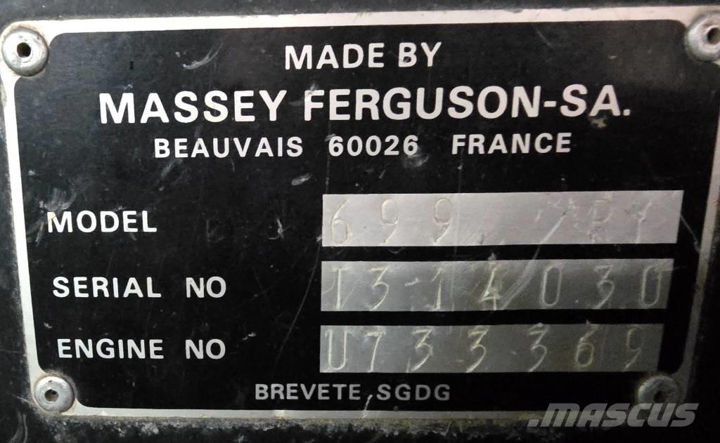 Massey Ferguson 699 Ciągniki rolnicze