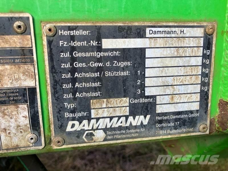 Dammann ANPA 7024 Opryskiwacze zaczepiane
