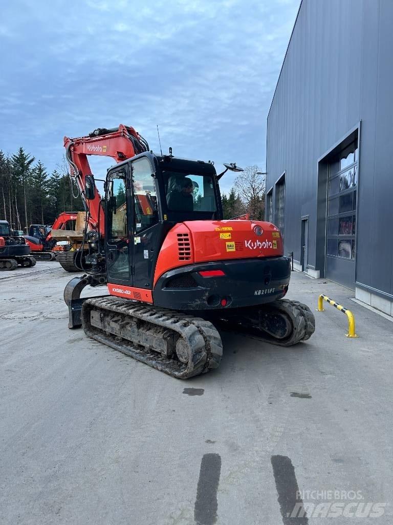Kubota KX 080-4 Minikoparki