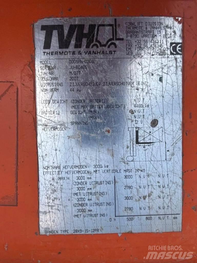 Doosan D30G D30G Wózki widłowe inne
