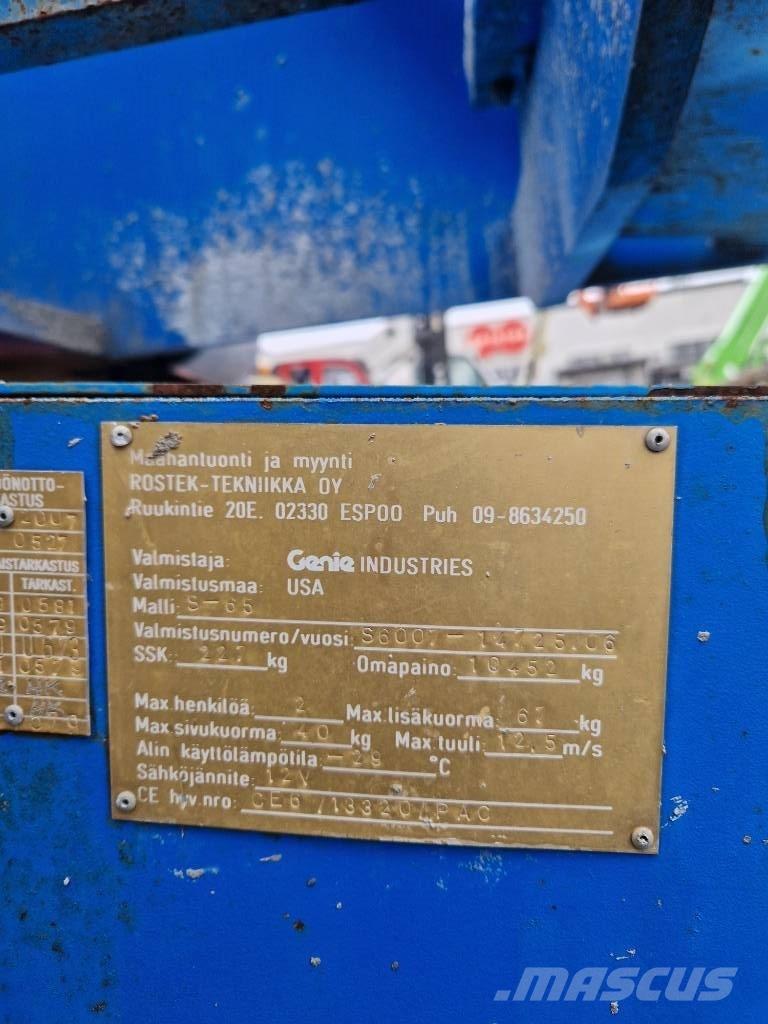 Genie S 65 Podnośniki teleskopowe