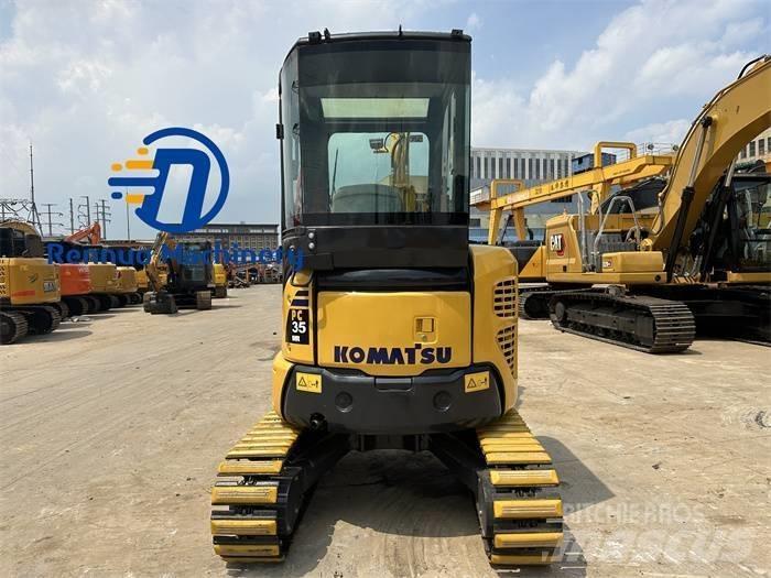 Komatsu PC35MR Minikoparki