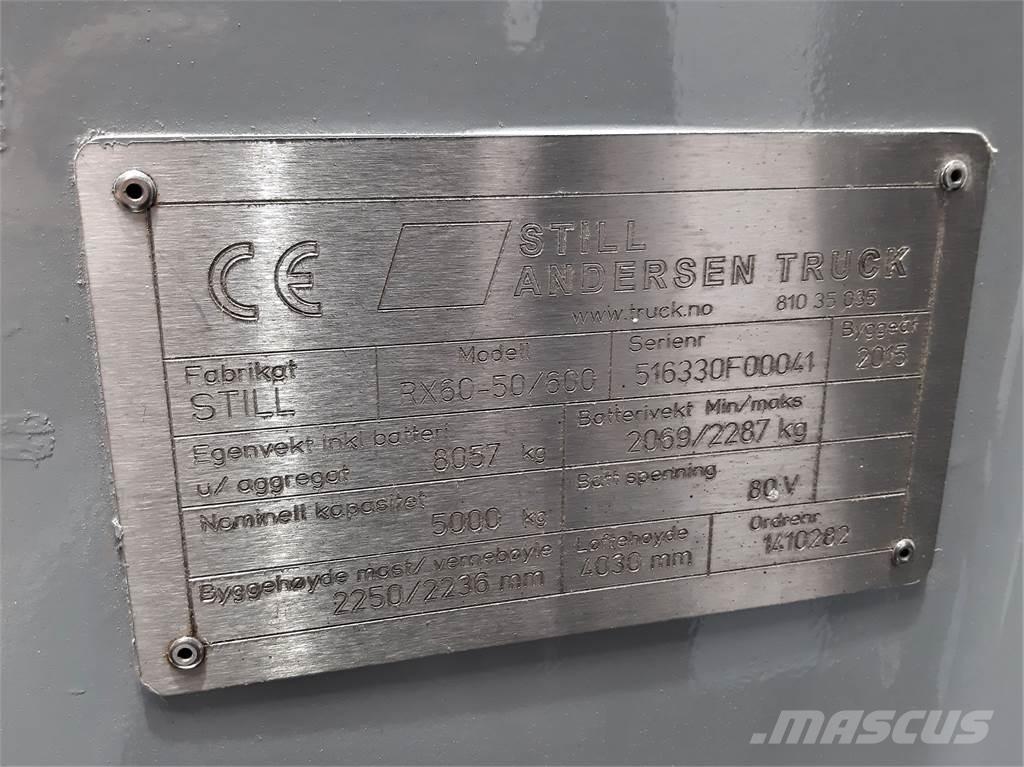 Still RX60 50 600 Wózki elektryczne