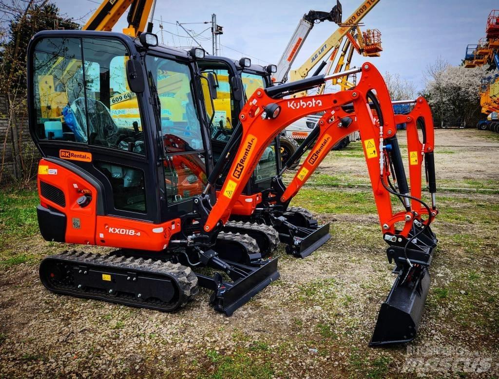 Kubota KX 018-4 Minikoparki