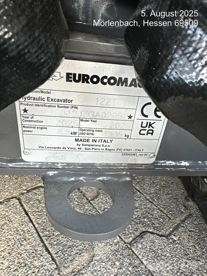 Eurocomach 12ZT Minikoparki