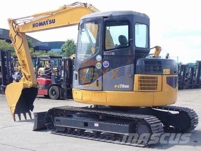 Komatsu PC 78 US Midikoparki  7t - 12t