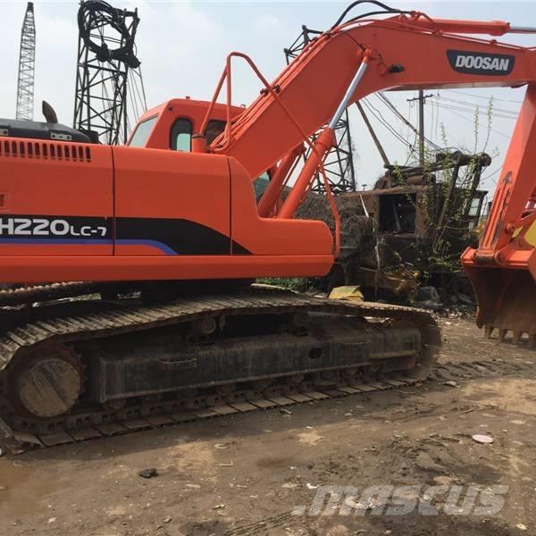 Doosan dh220lc-7 Koparki gąsienicowe