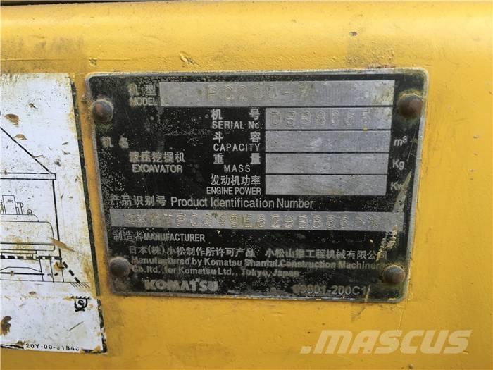 Komatsu PC 200-7 Koparki gąsienicowe